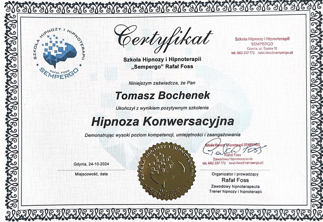 Gabinet hipnoterapii