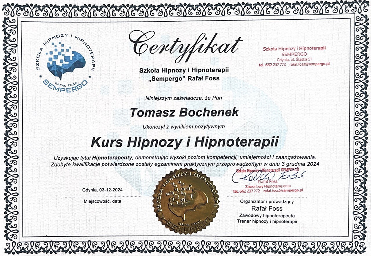 Gabinet hipnoterapii