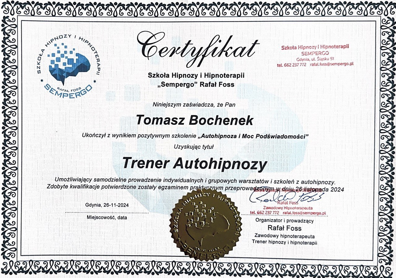 Gabinet hipnoterapii